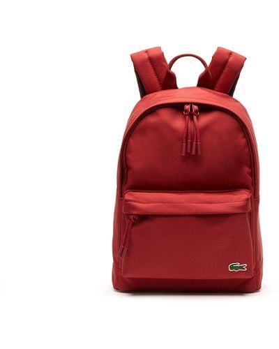 Lacoste Neocroc S Backpack Red Dahlia - Rood