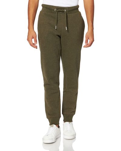 Superdry Vintage Logo Emb Jogger Casual Trousers - Green