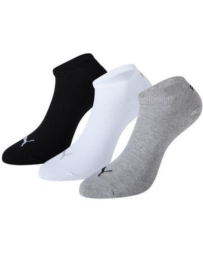 PUMA Sneakers Socken Sportsocken 12er Pack Grey/White/Black 882-43/46 - Schwarz