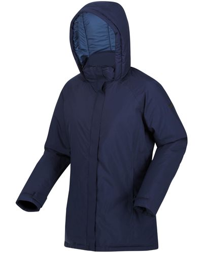 Regatta S Sanda Iii Waterproof Insulated Jacket Coat - Blue