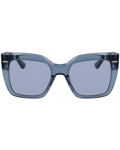 Calvin Klein Ck23508s Rectangular Sunglasses - Blue