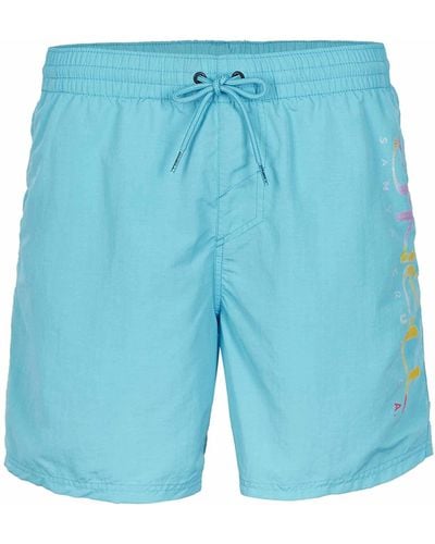 O'neill Sportswear Cali Melted Print 16" Swim Shorts Badehose - Blau