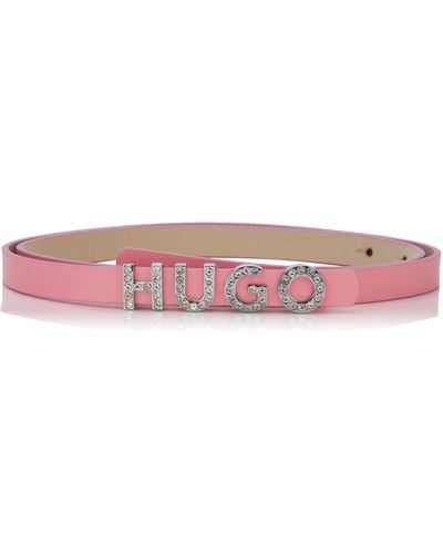HUGO BELT ,Light/Pastel Pink680,100 - Schwarz
