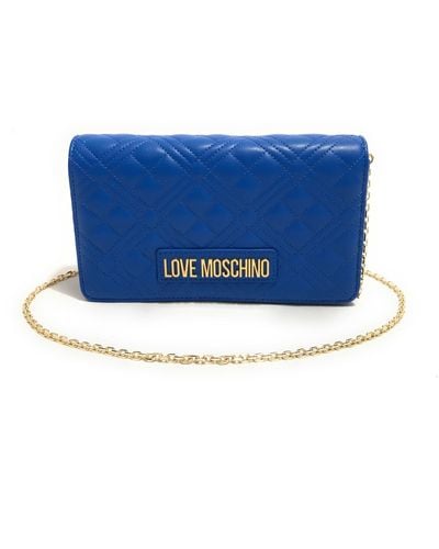 Love Moschino Jc4079pp0i Shoulder Bag - Blue