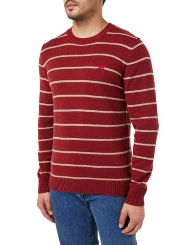 Levi's Original Housemark Sweater Shirt - Rouge