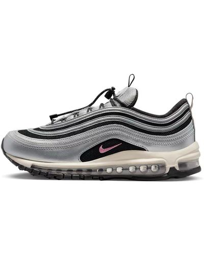 Nike Air Max 97 Sneakers Donna Nero/Argento-Desert Berry