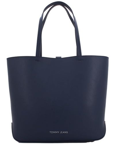 Tommy Hilfiger Tjw Ess Must Tote Aw0aw15827 - Blue
