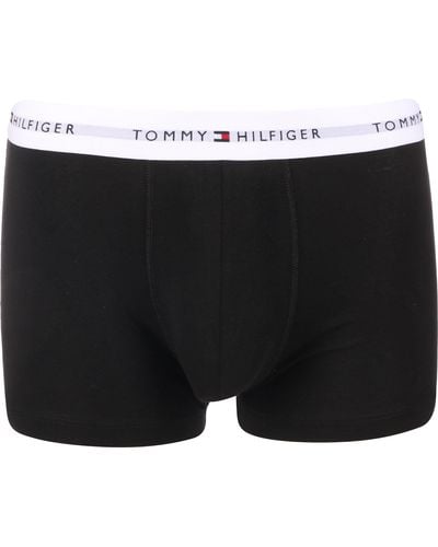 Tommy Hilfiger Boxer Lot de 5 Slip Sous-Vêtement - Noir