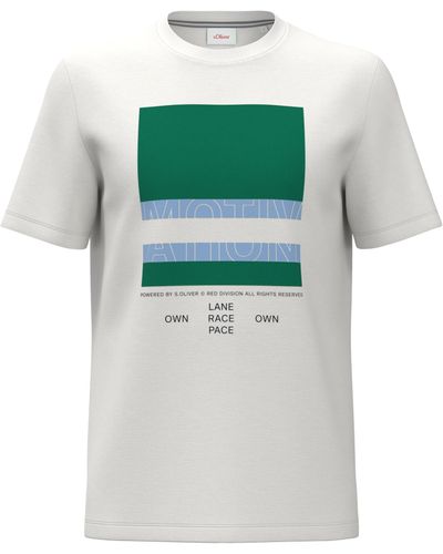 S.oliver 2141466 T-Shirt - Grün
