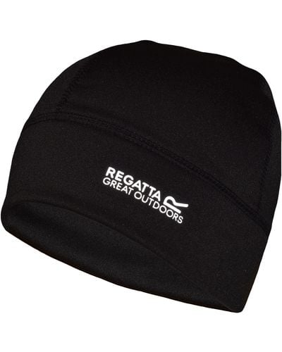 Regatta Mens Extol Stretch Beanie Hat - Black