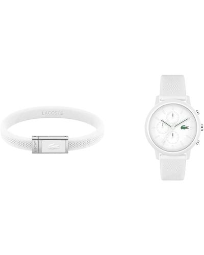 Lacoste 2011246 Silikonarmband für Kollektion - Weiß