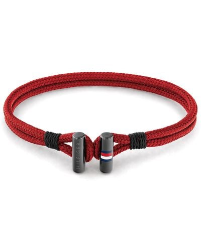 Tommy Hilfiger Jewelry Armband für aus Nylon - 2790335 - Rot