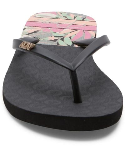 Roxy Viva Printed Sandale - Gris
