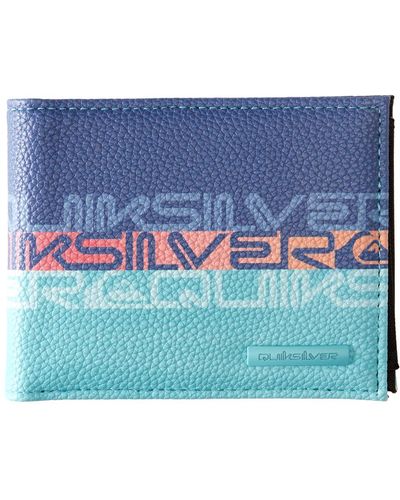 Quiksilver Tri-fold Wallet For - Tri-fold Wallet - - L - Blue