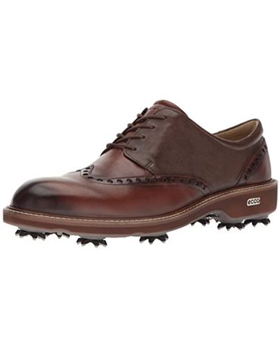 Ecco 's Lux Golf Shoes - Brown
