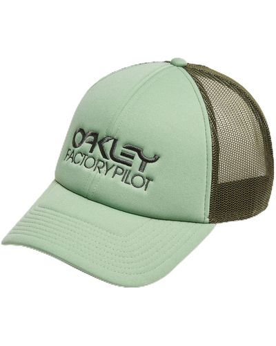 Oakley Factory Pilot Trucker Hat Cap - Green
