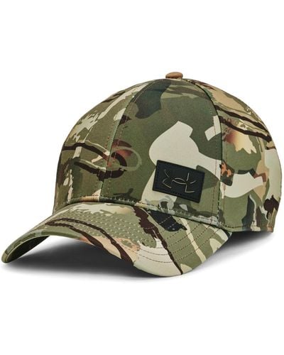 Under Armour Storm Camo Stretch Hat - Green
