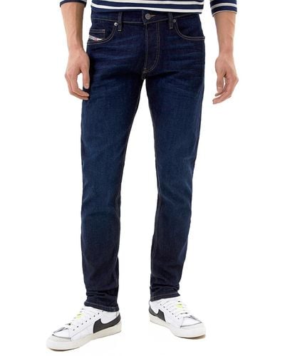 DIESEL Slim-fit-Jeans Stretch Hose - Blau