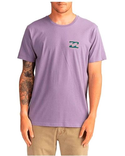 Billabong T-shirt - - Xxl - Purple