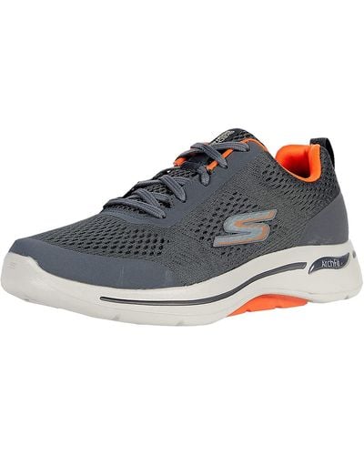 Skechers Gowalk Arch Fit-athletic Workout Walking Shoe With Air Cooled Foam Sneaker - Blue