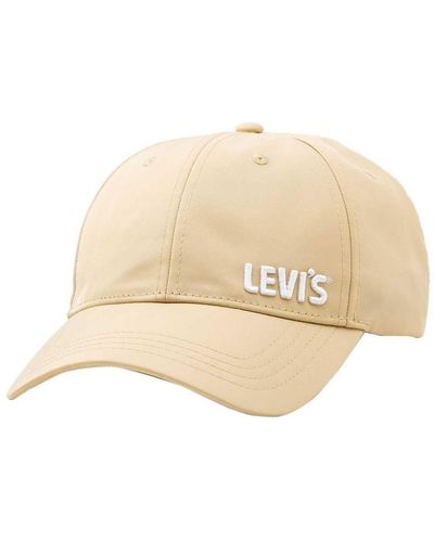 Levi's Gold Tab Cap - Naturel