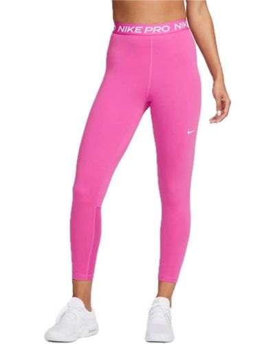 Nike Pro 365 7/8-Tights rosa S - Pink