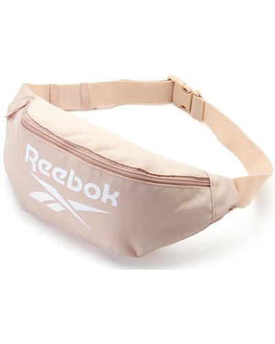 Reebok Foundation Lightweight Waist Belt Bag - Crossbody Bag For - Pink