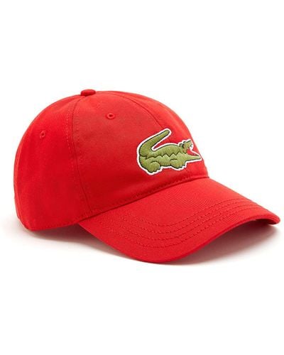 Lacoste _adult Rk9871 Cap - Red