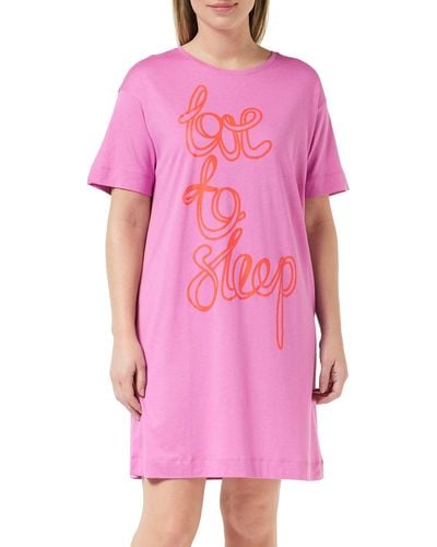 Triumph Nightdresses NDK SSL 10 CO/MD Nachthemd - Pink