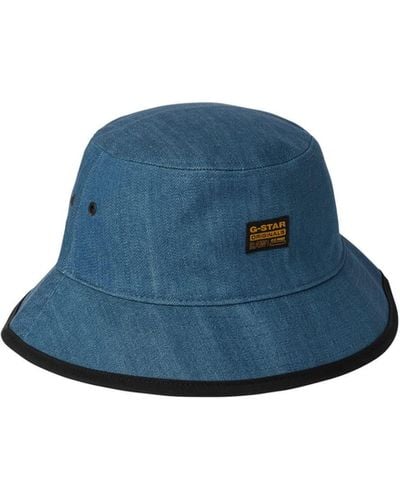 G-Star RAW Denim Bucket Hat - Blau