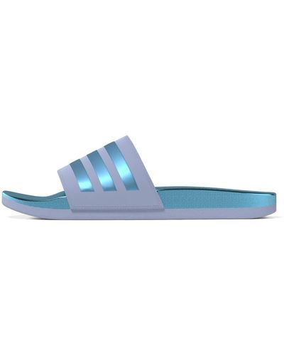 adidas Adilette Comfort Sandalen Slide - Blau