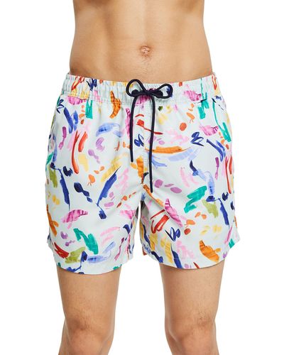 Esprit Moss Bay Rcs Wov.shorts Boardshorts Voor - Blauw
