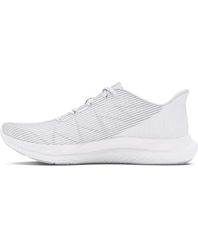 Under Armour UA W Charged Speed Swift Baskets pour femmes - Blanc
