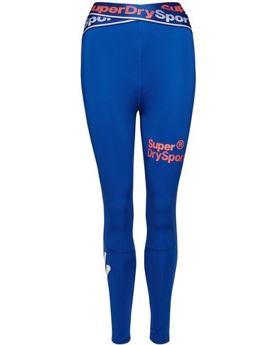 Superdry Superdry leggings - Blau