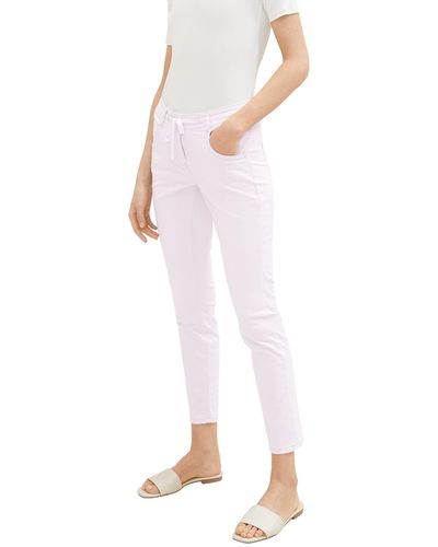 Tom Tailor Tapered Relaxed Fit Hose - Pink