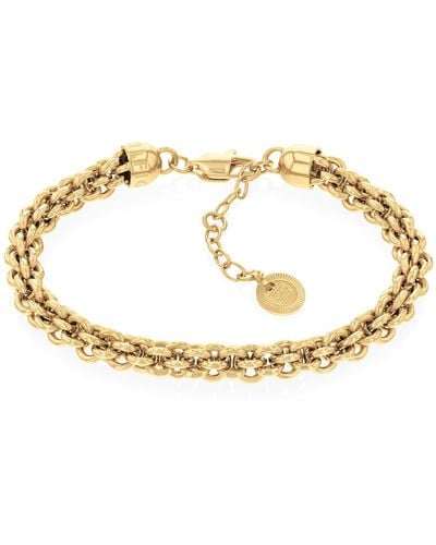 Tommy Hilfiger Jewelry Pulsera de cadena para Mujer Oro amarillo - Metálico