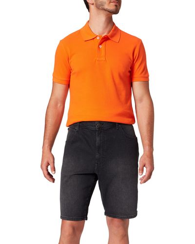 Wrangler S Texas Denim Shorts - Orange