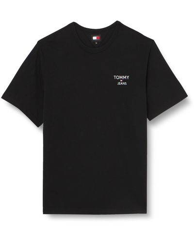 Tommy Hilfiger Short-sleeve T-shirt Crew Neck - Black