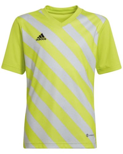 adidas Striped 15 Jersey T-Shirt - Giallo