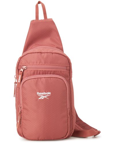 Reebok Cosmos Crossbody Sling Purse Shoulder - Red