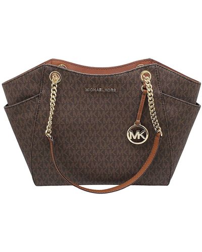 Michael kors jet set travel large shop chain tote