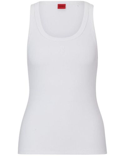 HUGO Datamia 10258222 Sweatshirt S - White