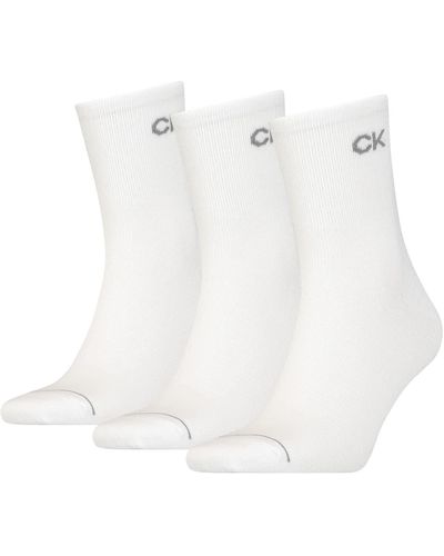 Calvin Klein Calcetines para Hombre - Blanco