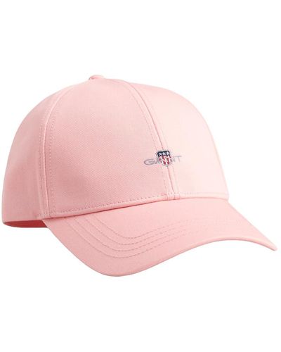GANT Shield High Cap Baseballkappe - Pink