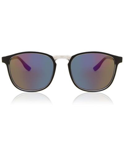 Superdry Vintage Neon Sunglasses - Black/grey - Purple