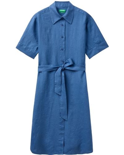 Benetton Dress 4aghdv039 - Blue