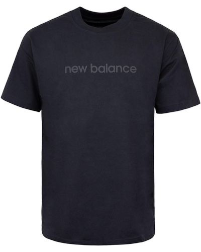 New Balance Shifted Graphic T-Shirt - Blau