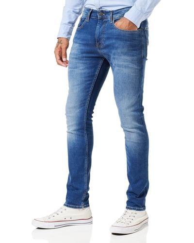 Tommy Hilfiger Jeans Uomo Scanton Slim Elasticizzati - Blu