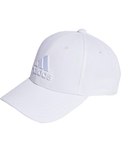 adidas Big Tonal Logo Baseball Cap Baseballkappe - Weiß
