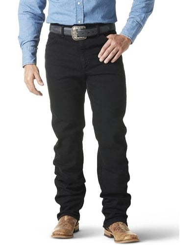 Wrangler Cowboy Cut Active Flex Original Fit Jean - Black